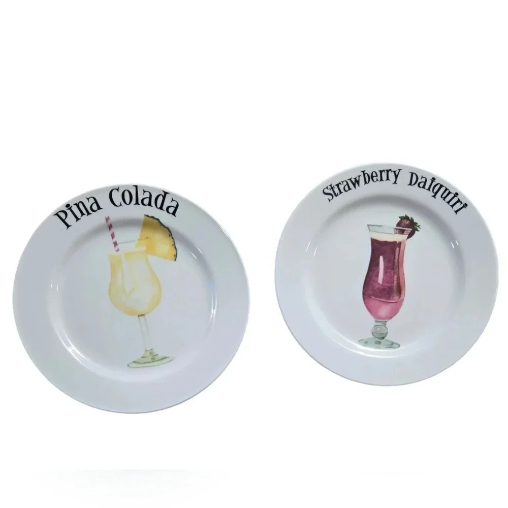 Set Of 2 Nantucket Home Dessert Plates